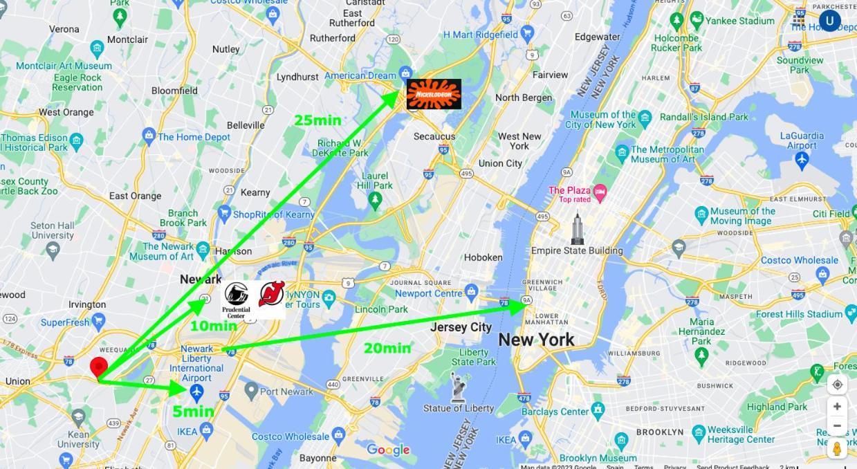 Best Ewr Airport Apt-Hot Tub-Free Parking Hillside Bagian luar foto