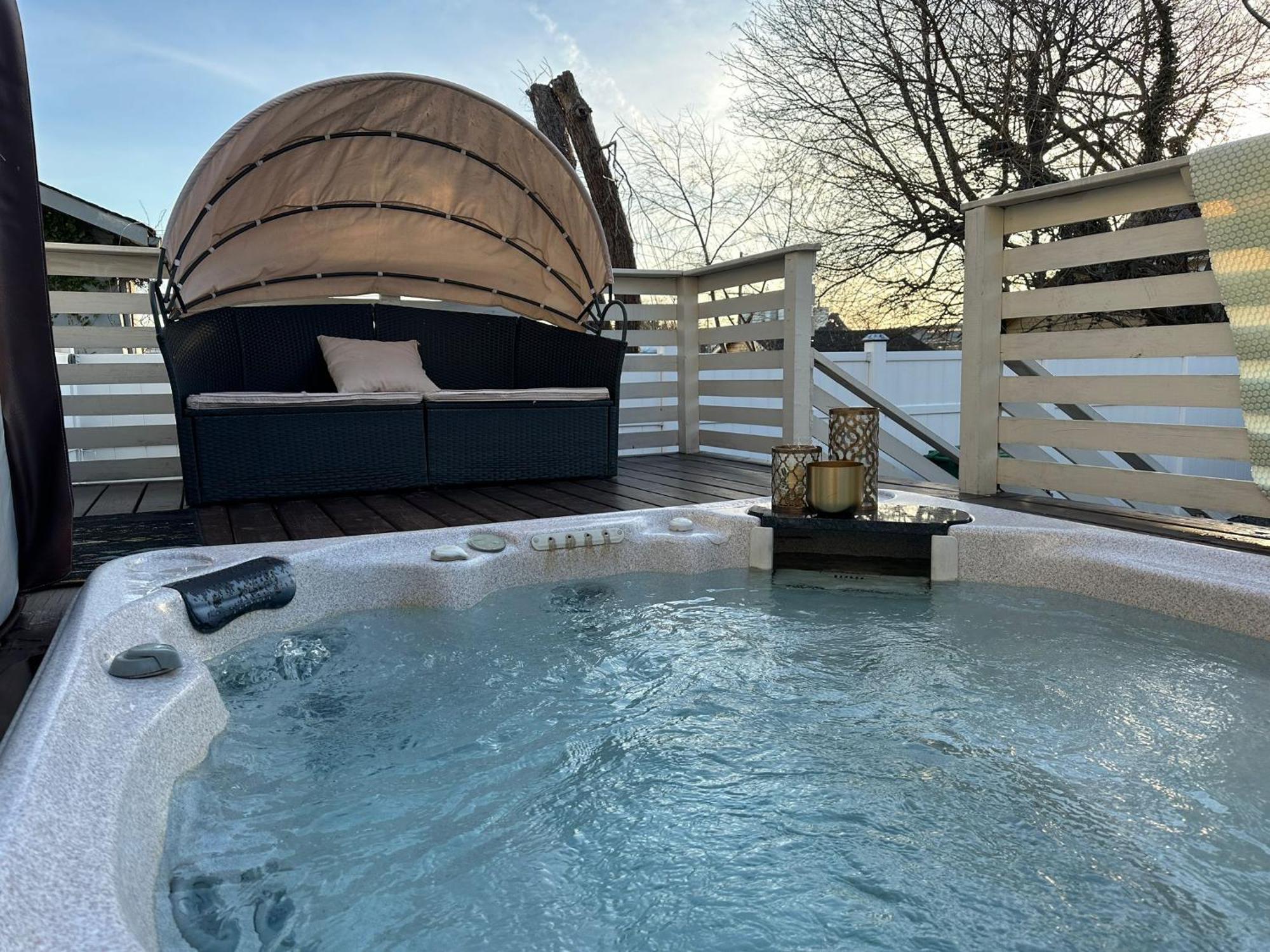 Best Ewr Airport Apt-Hot Tub-Free Parking Hillside Bagian luar foto